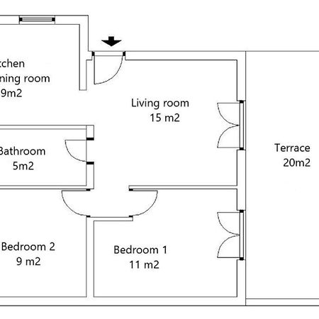 Apartment Blue Pula, New, Family Friendly, Comfortable, Free Parking And Wifi Exterior foto